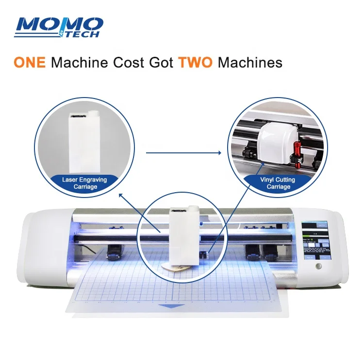 MOMO Desktop home laser engraver vinyl cutter ploter