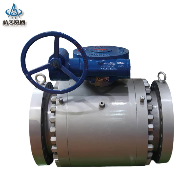 China manufactury Pipeline Ball Valve with Gas Over Oil Actuator