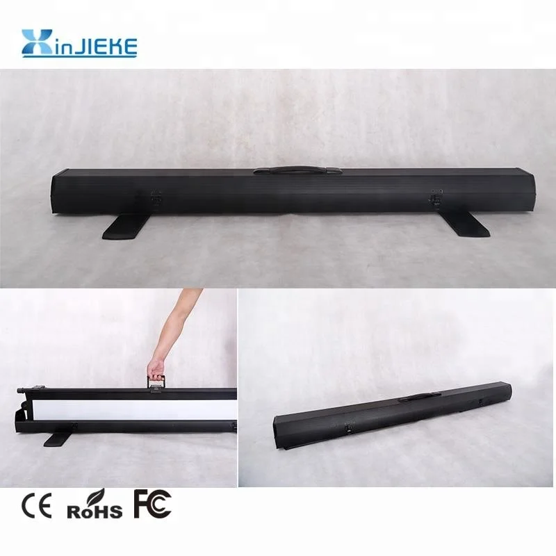 60 дюймов 4:3 напольный проекционный экран/портативный напольный экран проектора