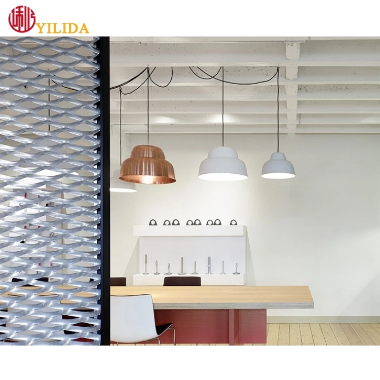  Расширенные металлические сетчатые 3d настенные панели для дизайна интерьера