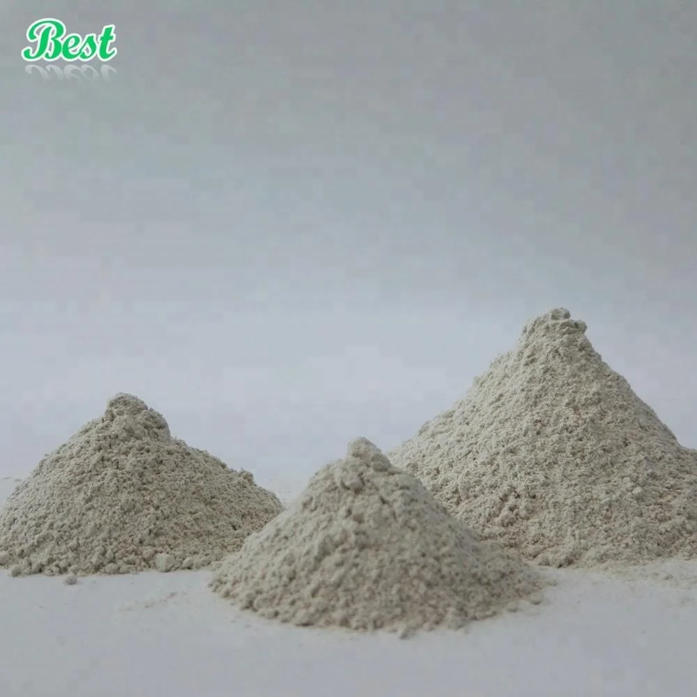 white powder activated fuller bleaching earth for decoloring vegetable oil