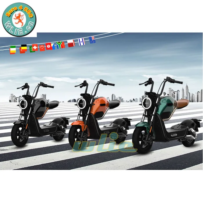 Good quality electric motor 72v motorcycle mini bicycle scooter Miku Max(Euro-4)