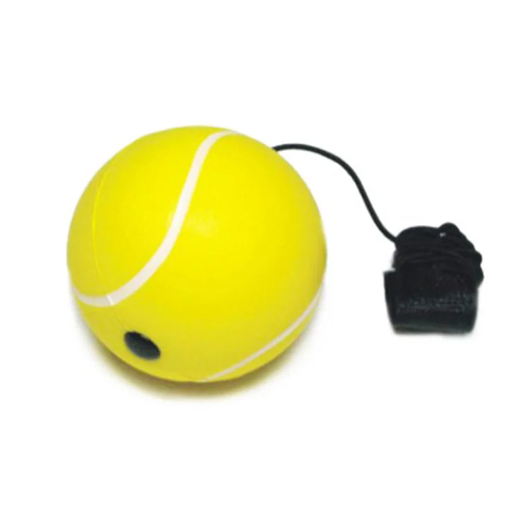 
custom 6.3cm tennis stress balls pu stress yoyo globe ball 