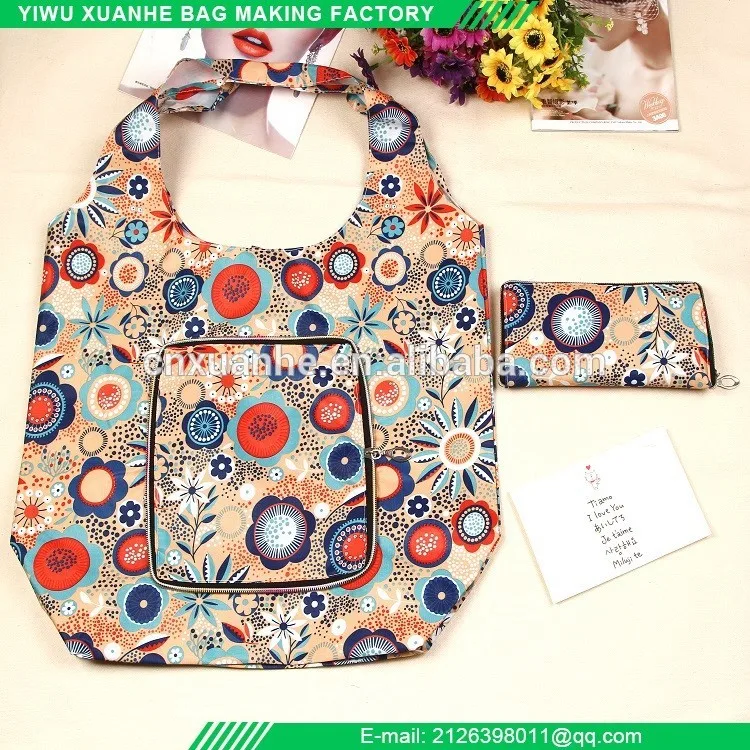 
cheap wholesale custom waterproof reusable shopping bag pouch eco promotional 