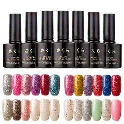 Melason New Wholesale OEM Private label UV Gel Nail Polish Set Environmental  Bottle for  Beauty Salon