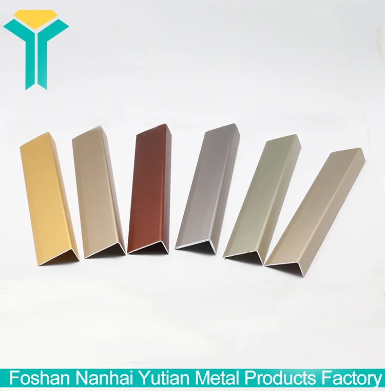 flexible chrome trim angle corner trim ceramic floor aluminum ceramic tile corner trim