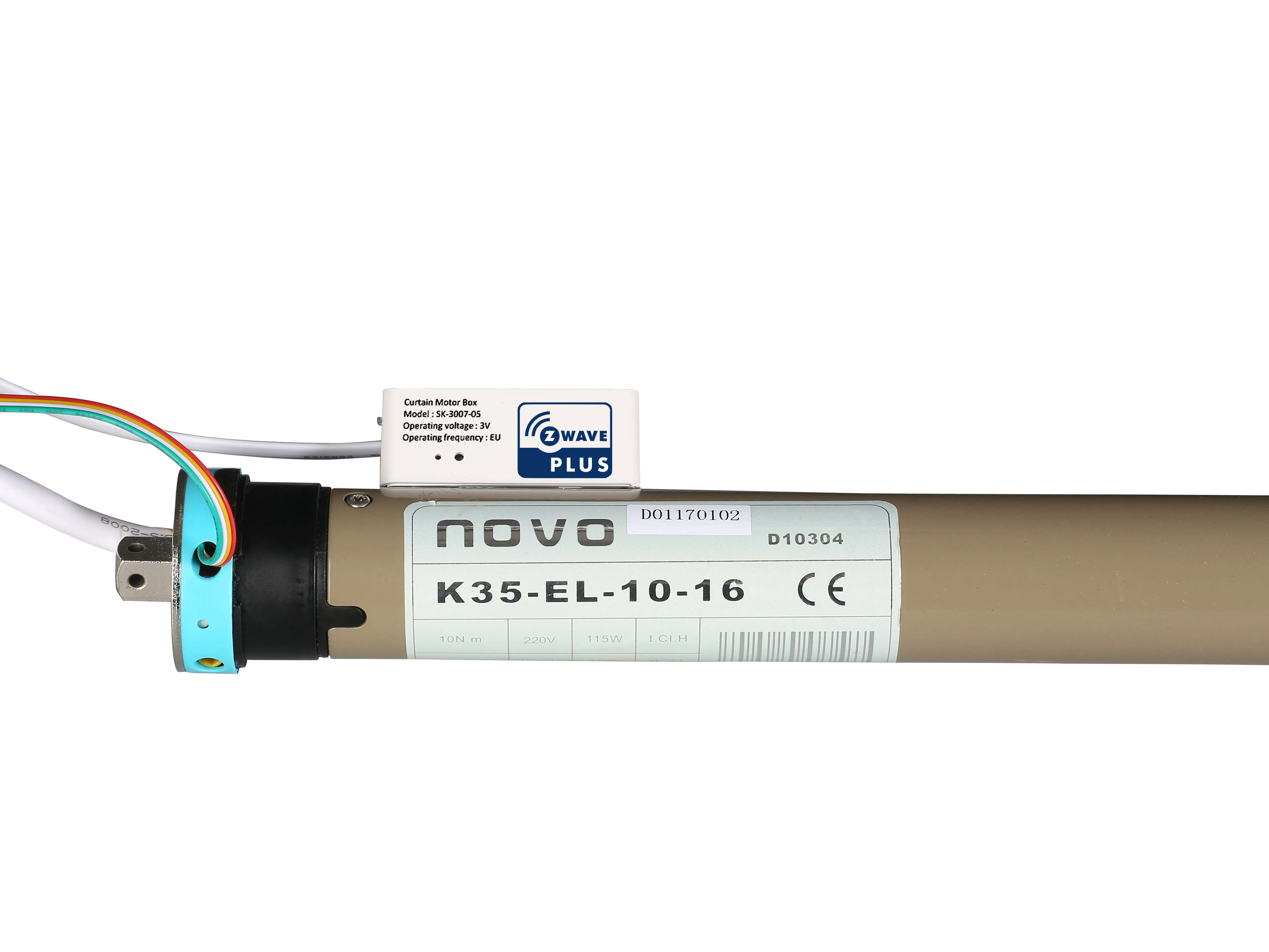 
Z-wave Curtain Motor Box Z-wave Module for Z-wave Smart Home Smart Hotel Home Security Home Automation 