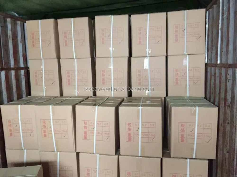Chinese Edible Seaweed Dried Seaweed Flakes Aosa Seaweed