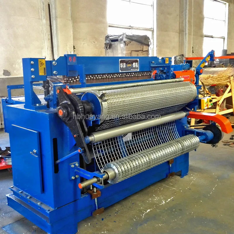 Full Automatic Galvanized Roll Welded Wire Mesh Making Machine Factory