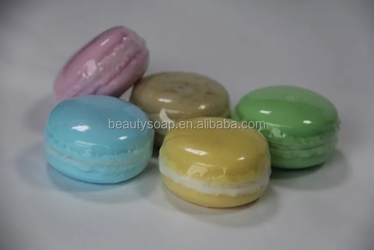 Delicious Macaron Soap (Blueberry)