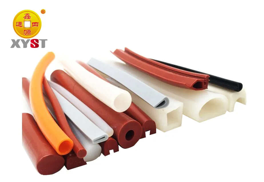 Silicone Profile Extrusion Customized XYST,XYST Cabinet -60°C To+250°c FREE Black/brown/white,grey
