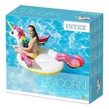 INTEX 57561small unicorn inflatable water toys inflatable ride-on pool float