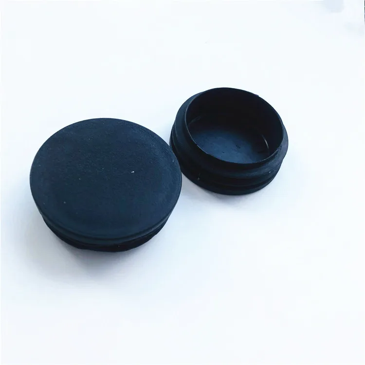 Factory 25/40mm/50mm square&round pipe end caps