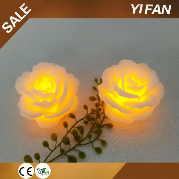
Hot Sale Wedding Fantastic Flower Shape Artificial Candles 