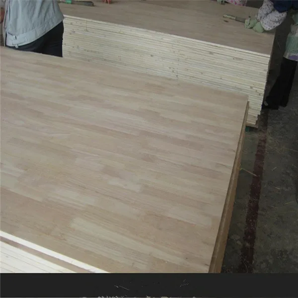Gaotong grade AA Thailand rubber / teak wood finger joint lamination board for wooden door and furniture
