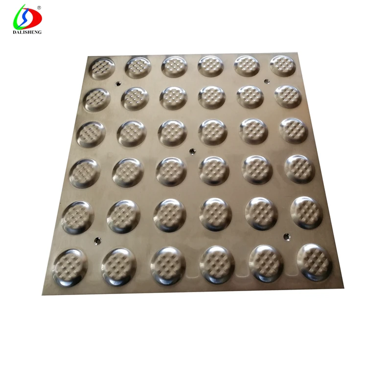 
Good Quality Stainless Steel Plate Pads Tactile Indicator Paver for Blind People 