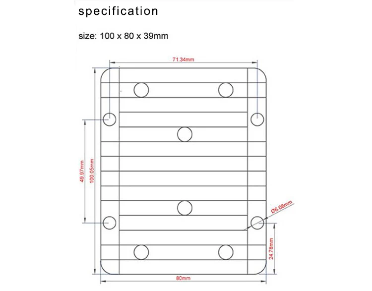 30A Golf Cart DC DC Converter 36V 48V to 12V Step Down Voltage Reducer