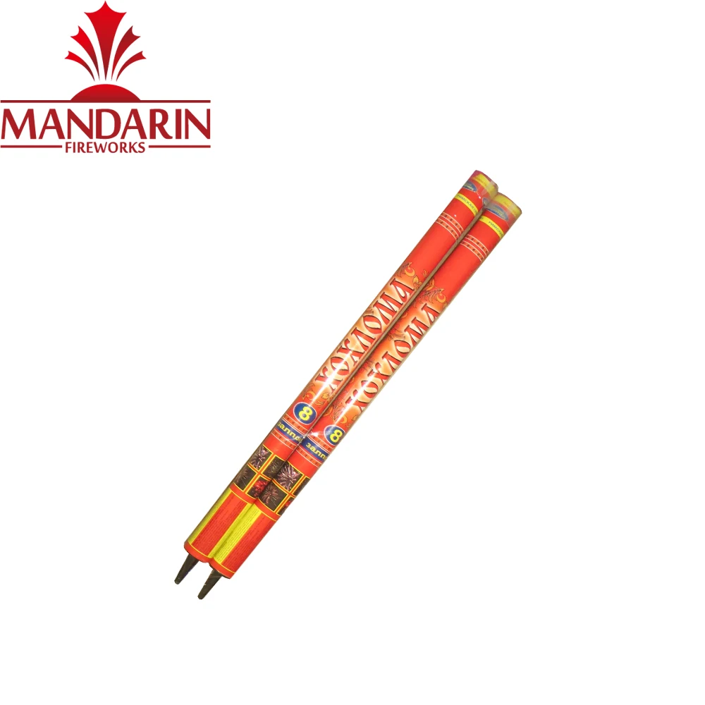 Праздничные фейерверки с волшебными шариками 0,8 дюйма 8s, многоразмерная ручная римская свеча, экологически чистый фейерверк