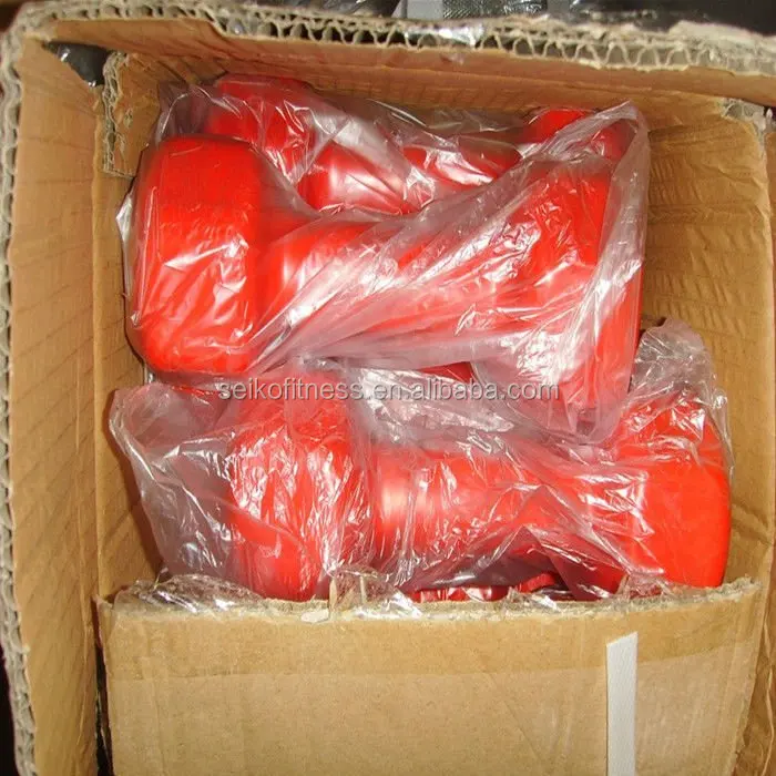 fitness accessories vinyl dipping dumbbell/dumbbells with high-quality and competitive price