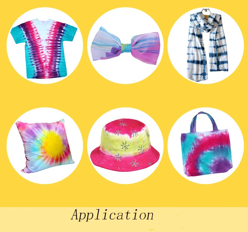  Яркие цвета набор для вечеринки Tie-Dye модных проектов «сделай сам» детей и взрослых веселых мероприятий на