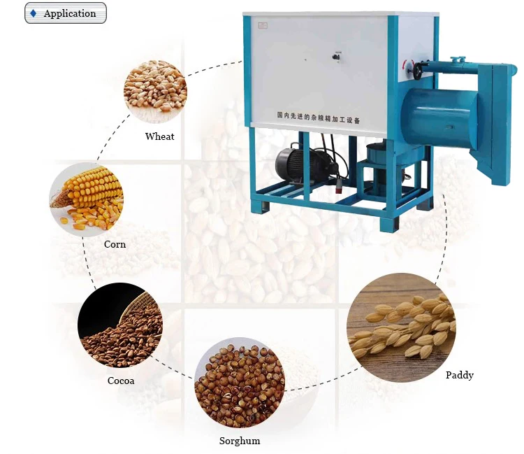 2021 New Type Soybean peas chickpeas peeling and splitting machine