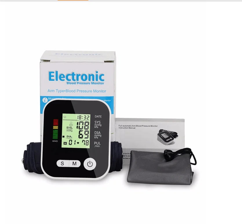 szkia Most popular Arm Type digital Blood Pressure Monitor meter With Charge Measurement aneroid sphygmomanometer electronic