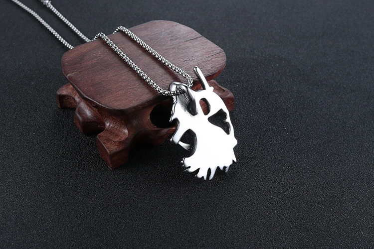 Новые Мужские Череп Мрачный Жнец анархии из нержавеющей стали Байкер кулон ювелирные изделия в стиле панк, в наличии