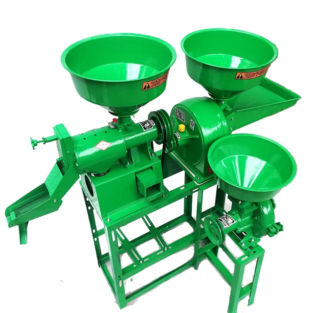 Миниатюрная полировальная машина для риса/небольшая автоматическая рисовая мельница/автоматическая комбинированная рисовая мельница