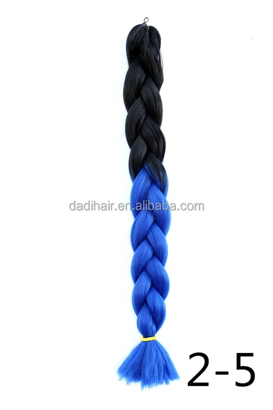 Factory Wholesale Cheap Price colorful Ombre Two Tone yaki Synthetic hair weft expression Jumbo Braiding Hair extensions