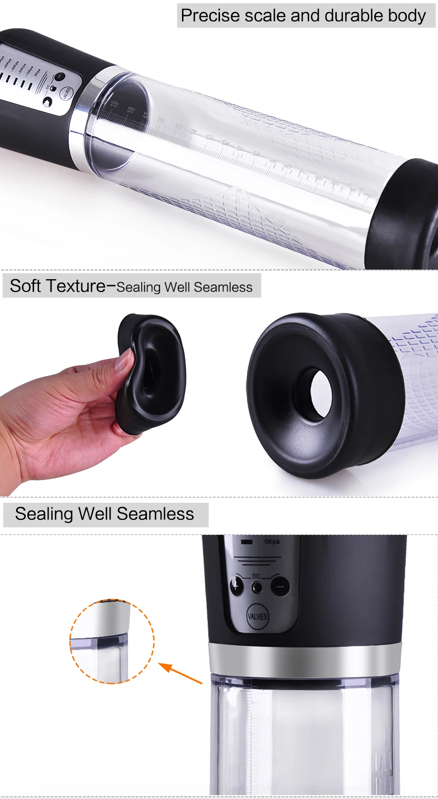 
2021 New Penis Pump, Rechargeable Automatic Penis Enlargement Vacuum Pump,Erection Penis enlargerPenis Extender 