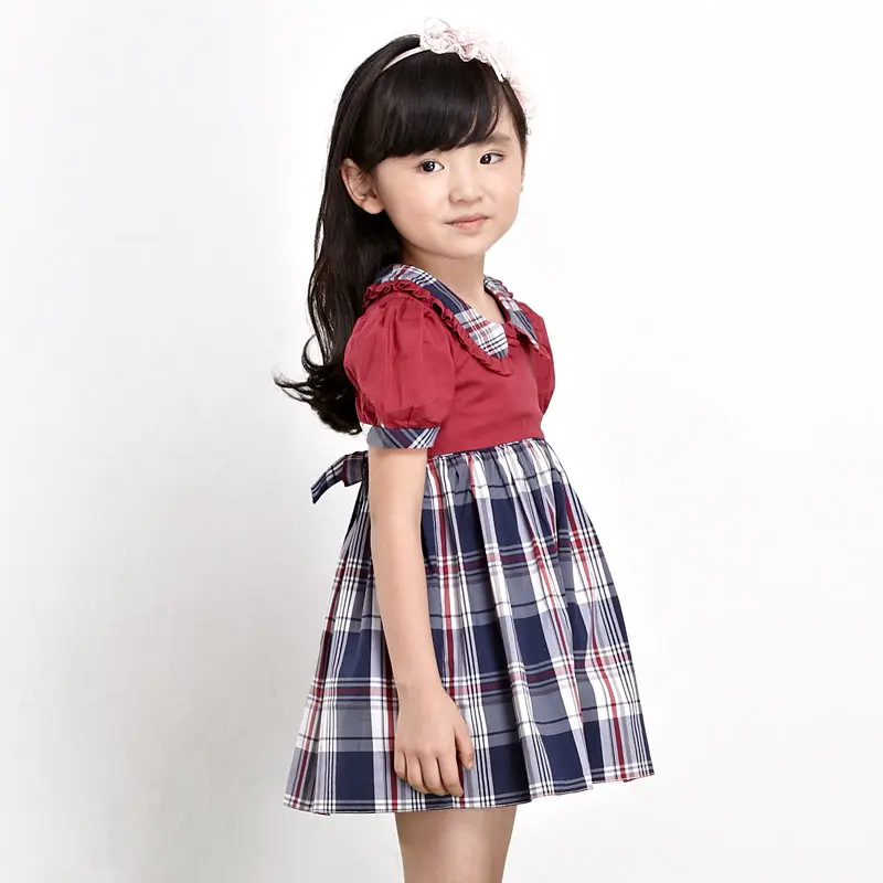 Latest frocks designs casual dress for 2-12 years old girls