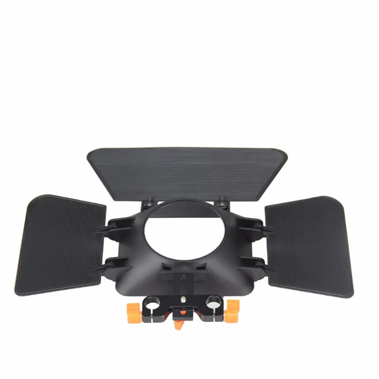 Профессиональная ручка DSLR видео стабилизатор плёнки видеосъемки клетки для камеры с 15-мм стержневая система приглушенной цифрового фотоаппарата Panasonic