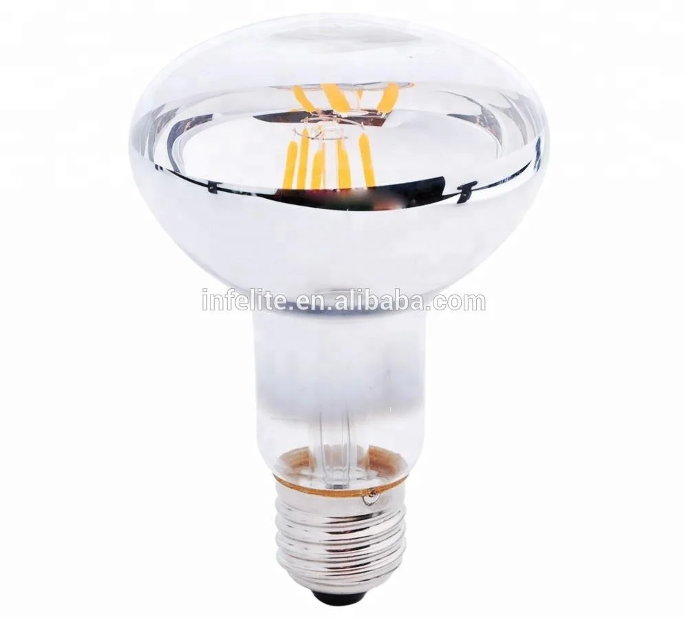 R50 R63 R80 R95 R125 LED Filament Reflector Mirror Spot Light 2W 4W 6W LED Filament Light R50 6W E27