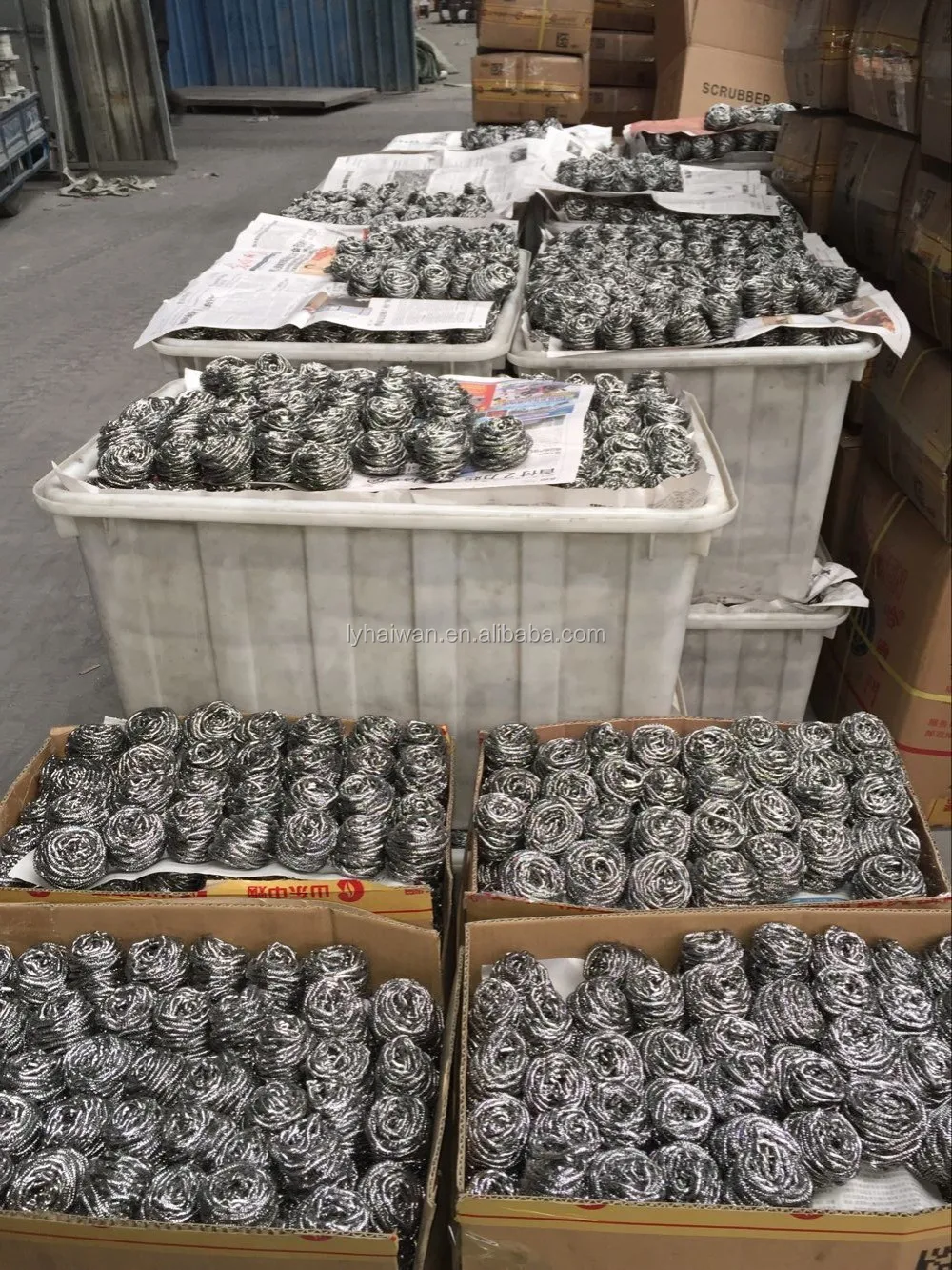 stainless steel scrubber,iron sponge,steel ball from manufacturer+8618315708563