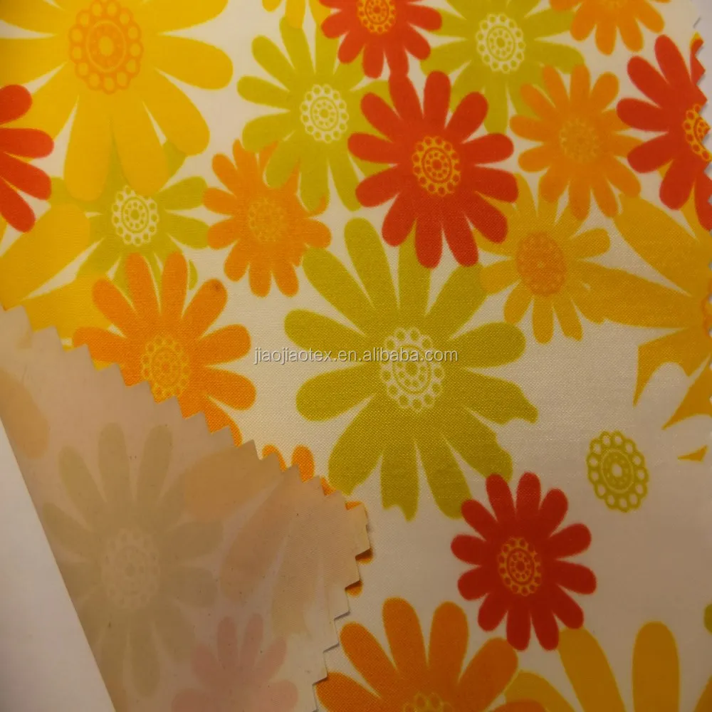 Colorful 100% polyester waterproof shower curtain fabric