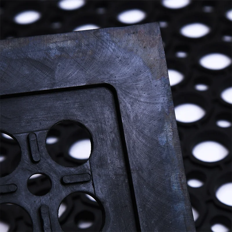 Standard size manufacturer non slip kitchen wet floor holes standing rubber mat