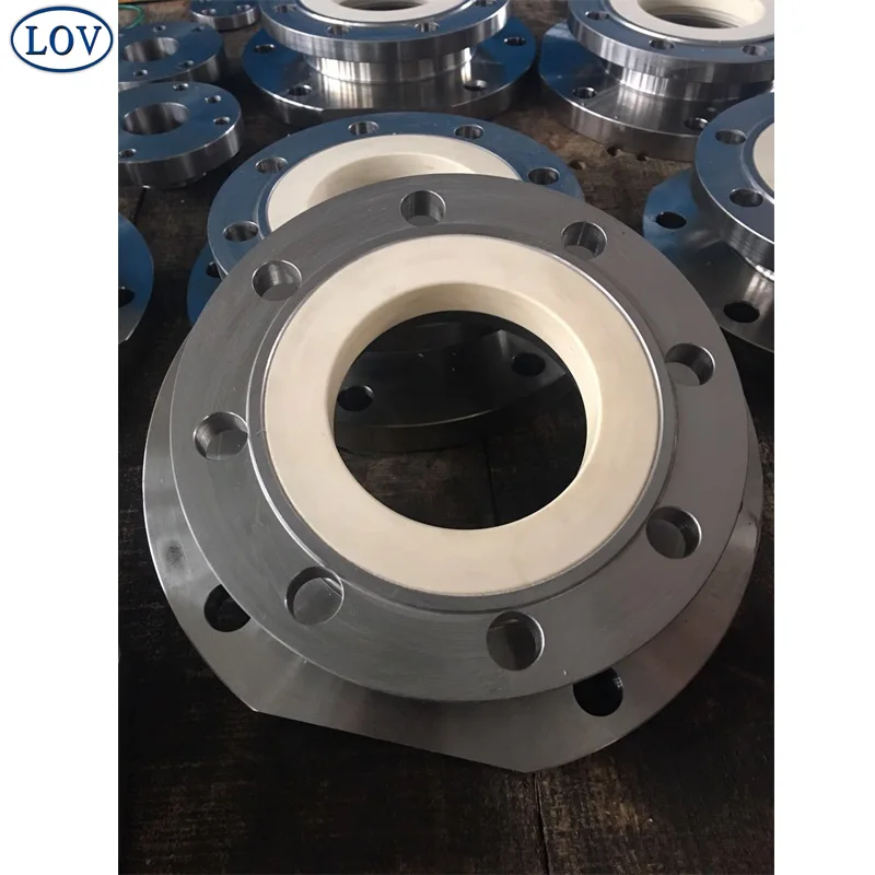 
High Quality Sanitary Full Lined Ceramic Ball Valve 