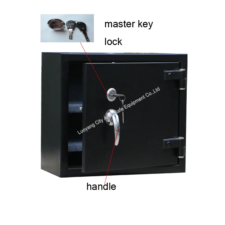 Hot Sale Key Lock Treadlock Home Bank Home Gun Safe