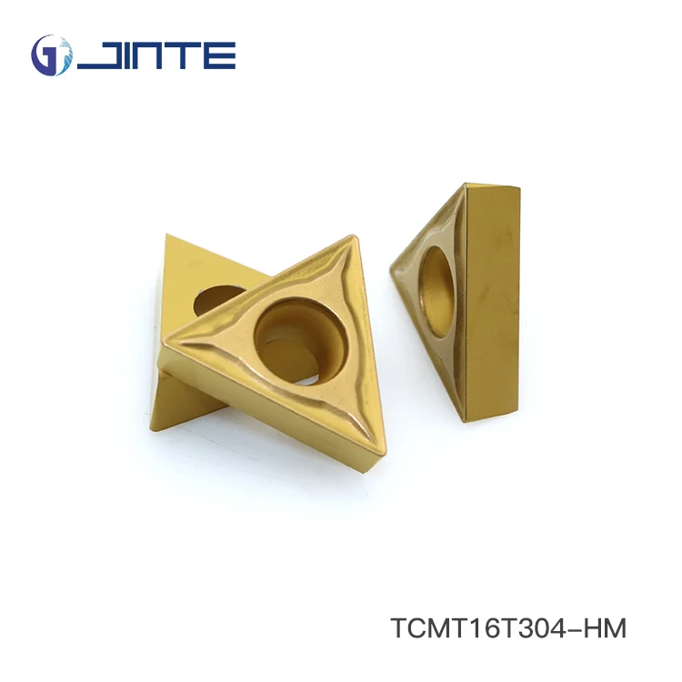 TCMT 160404-HM TC521 external lathe carbide tool turning insert for hard steel