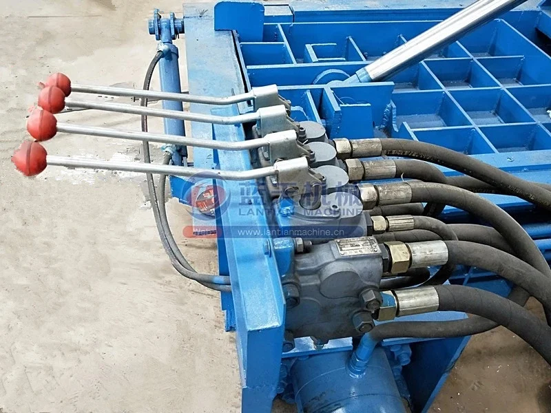 High Efficiency Hydraulic Scrap Metal Swarf Baler Machine