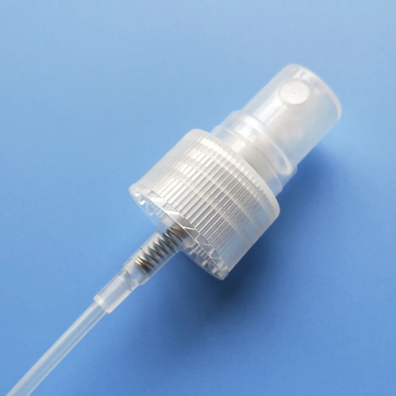 Cosmetic usage customized order size 20 410 output 0.12ml plastic screw plastic fine mist sprayer pump