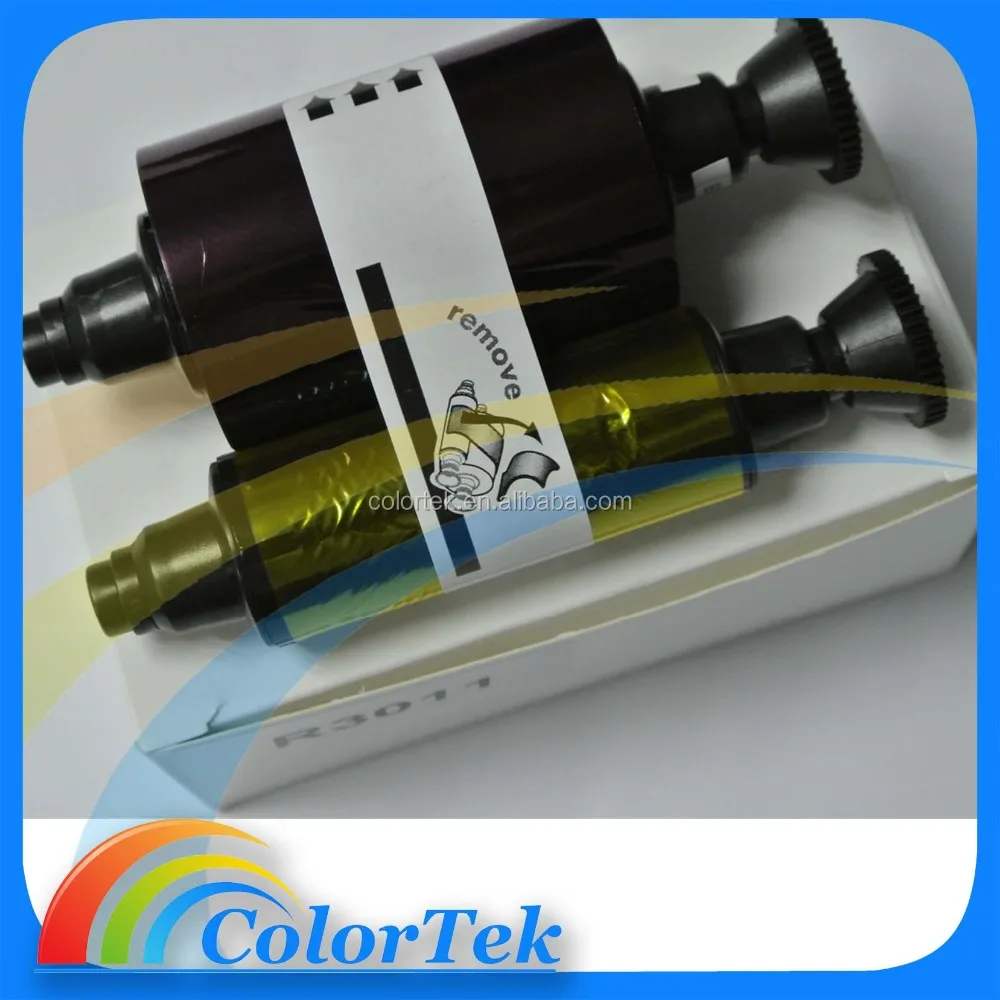 Compatible ribbon Evolis R3011 YMCKO_200 Ribbon for Pebble/Dualys/Securion/ Quantum printer