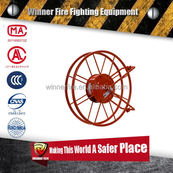 Надежный пожаротушения катушка для шланга для пожарных шлангов