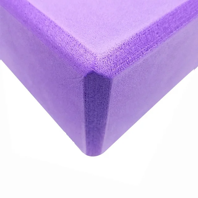 Yoga Block Producer Single Color EVA Foam Yoga Pilates Block For Fitness
