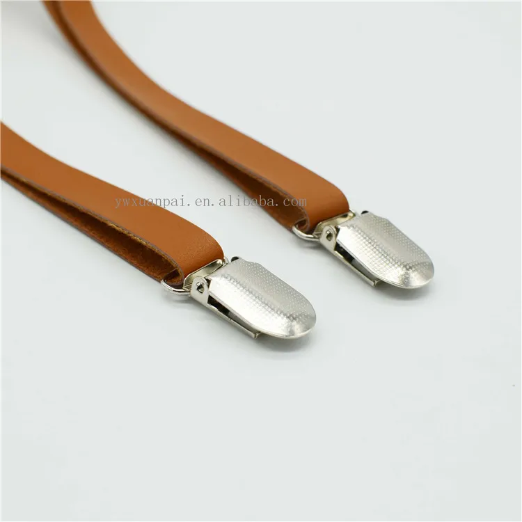 Взрослых pu материал 3 металлические зажимы подтяжки ржавчины цвет лук Галстуки чулок комплект