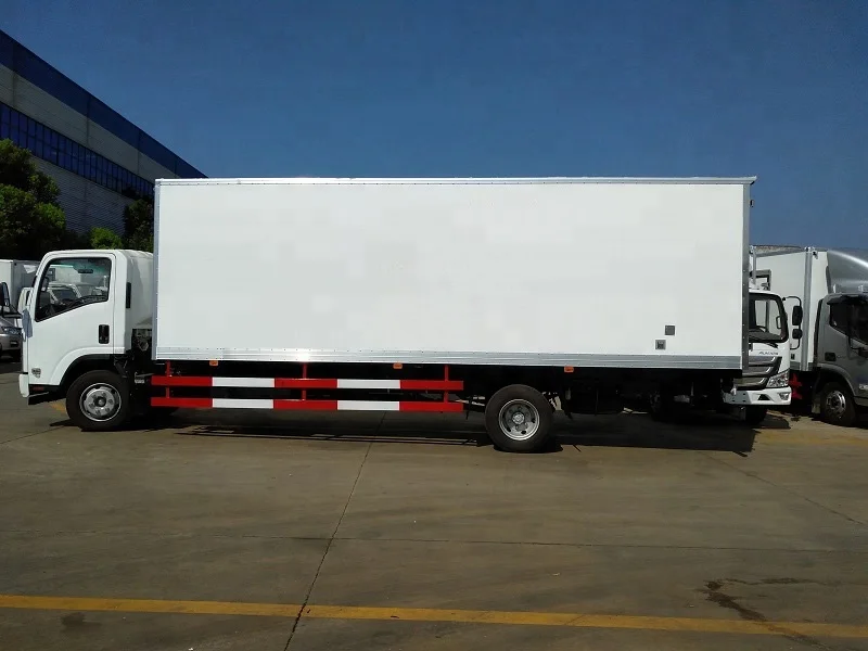 7 tons 28 cubic Qinglin refrigerated truck 700p Aquatic/fish/food transport refrigerated truck sale