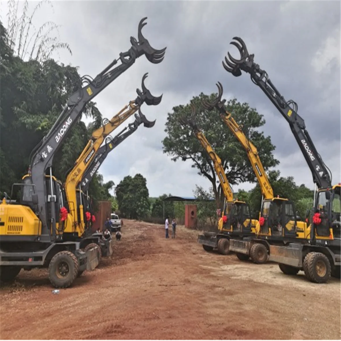 Мини-погрузчик, лесное оборудование, дровяной погрузчик на продажу BD95H