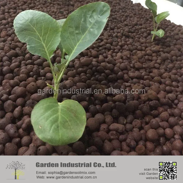 Hydroponics Expanded Clay Pellets Growing Media for Plants