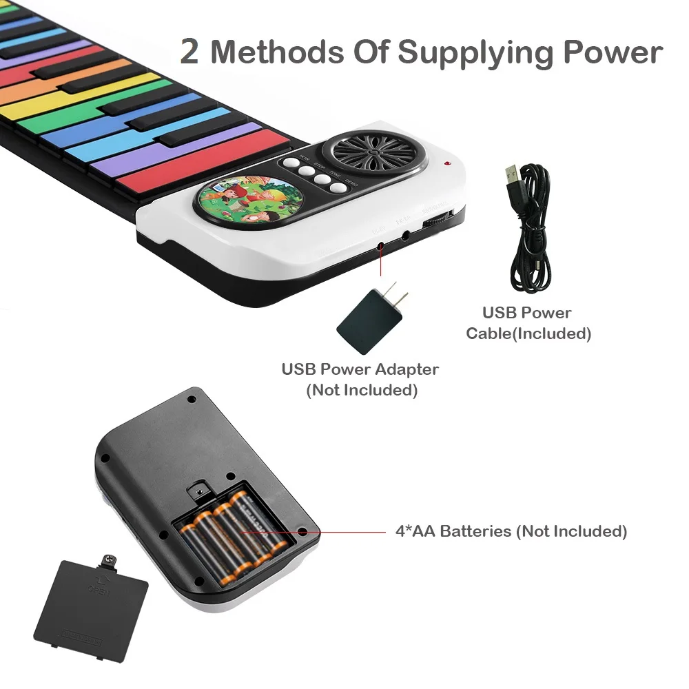 Гибкий Студийный микрофон iWord, верстак с цифровой клавиатурой, регулируемый детский коврик для пианино