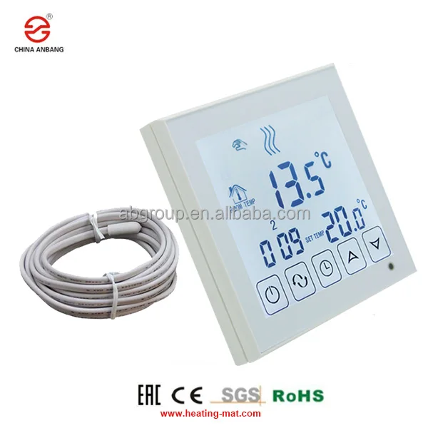 Programmable Room Heating Gas Boiler Thermostat Wired Digital Temperature Controller Regulator